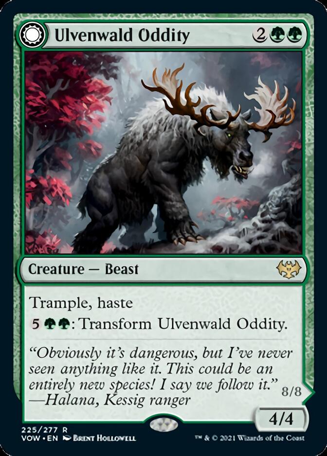 Ulvenwald Oddity // Ulvenwald Behemoth [Innistrad: Crimson Vow] | Exor Games Truro