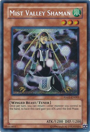 Mist Valley Shaman [HA01-EN005] Secret Rare | Exor Games Truro