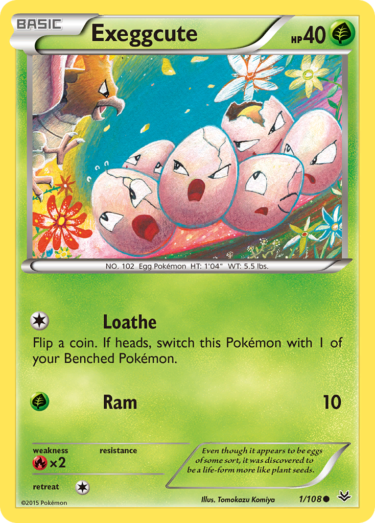 Exeggcute (1/108) [XY: Roaring Skies] | Exor Games Truro