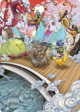 March of Otherworldly Light Art Card [Kamigawa: Neon Dynasty Art Series] | Exor Games Truro