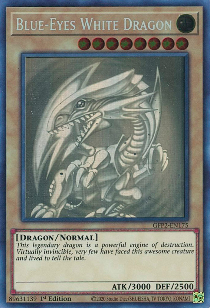 Blue-Eyes White Dragon [GFP2-EN175] Ghost Rare | Exor Games Truro