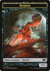 Horror // Zombie (016/036) Double-sided Token [Commander 2014 Tokens] | Exor Games Truro