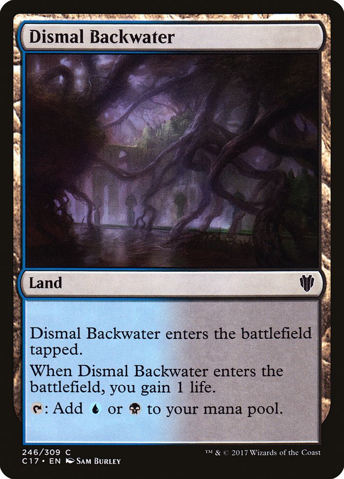 Dismal Backwater [Commander 2017] | Exor Games Truro