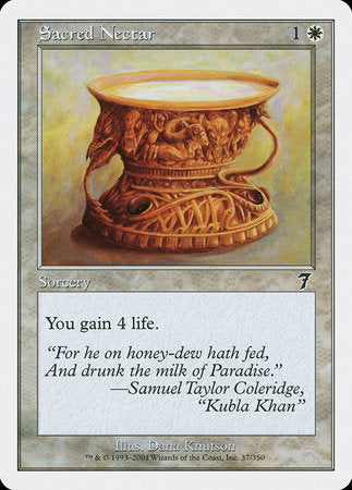 Sacred Nectar [Seventh Edition] | Exor Games Truro