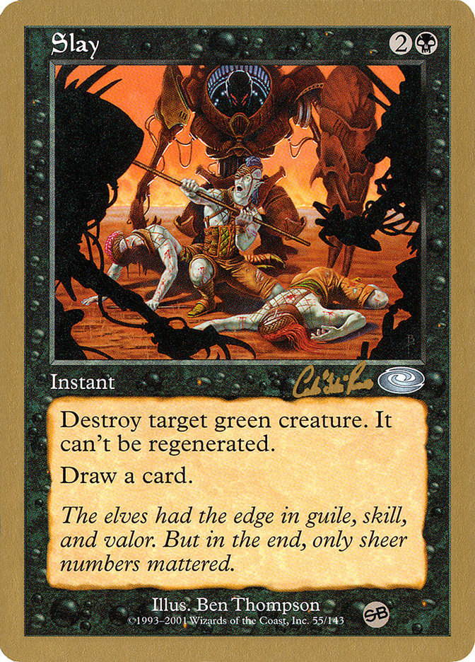 Slay (Carlos Romao) (SB) [World Championship Decks 2002] | Exor Games Truro