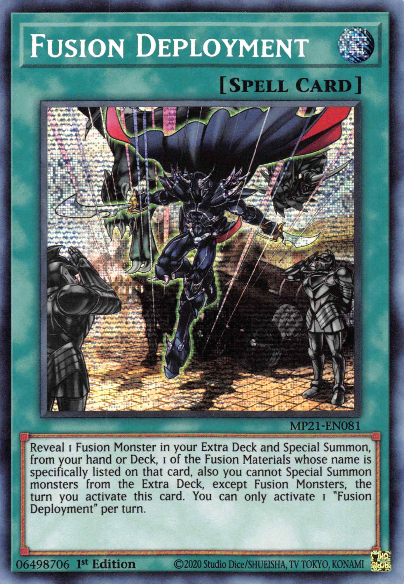 Fusion Deployment [MP21-EN081] Prismatic Secret Rare | Exor Games Truro