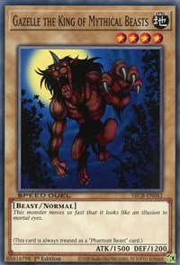 Gazelle the King of Mythical Beasts [SBCB-EN042] Common | Exor Games Truro