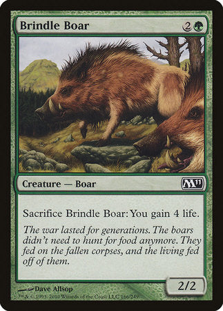 Brindle Boar [Magic 2011] | Exor Games Truro