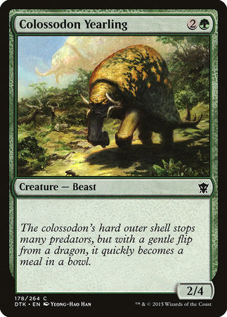 Colossodon Yearling [Dragons of Tarkir] | Exor Games Truro