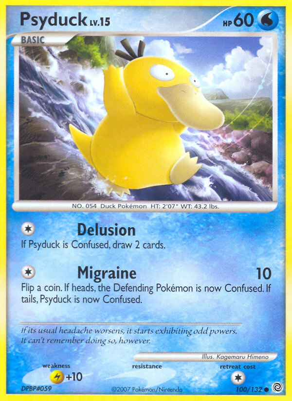 Psyduck (100/132) [Diamond & Pearl: Secret Wonders] | Exor Games Truro