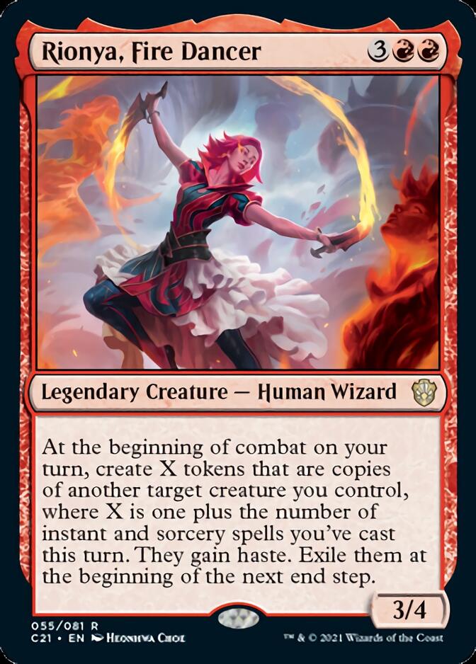 Rionya, Fire Dancer [Commander 2021] | Exor Games Truro