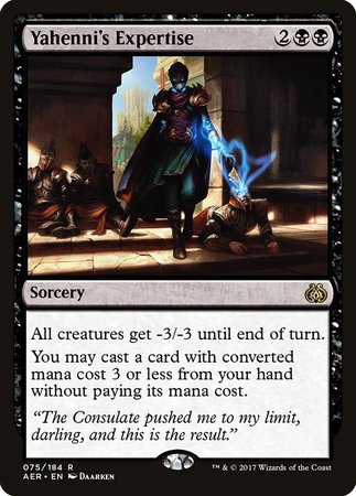 Yahenni's Expertise [Aether Revolt] | Exor Games Truro