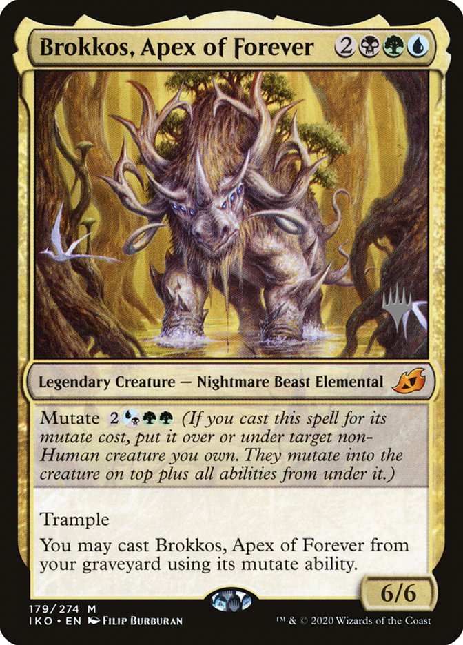 Brokkos, Apex of Forever (Promo Pack) [Ikoria: Lair of Behemoths Promos] | Exor Games Truro