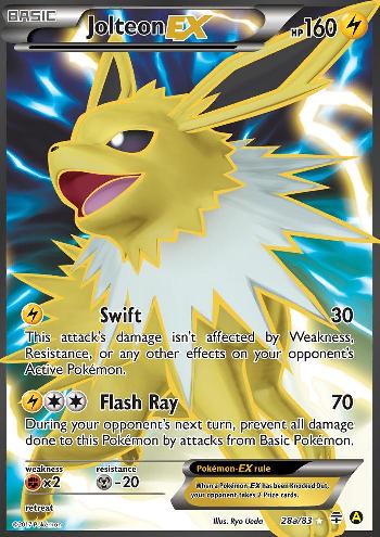 Jolteon EX (28a/83) (Alternate Art Promo) [XY: Generations] | Exor Games Truro