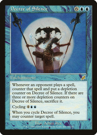 Decree of Silence [Scourge] | Exor Games Truro