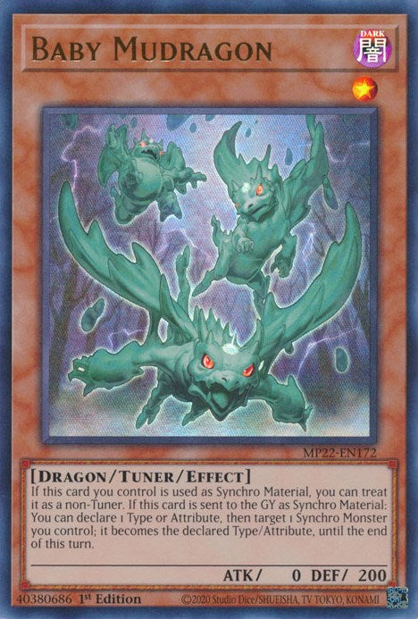 Baby Mudragon [MP22-EN172] Ultra Rare | Exor Games Truro