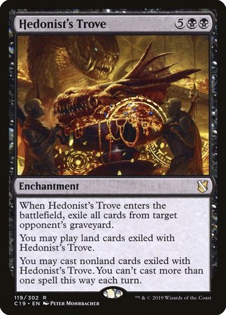 Hedonist's Trove [Commander 2019] | Exor Games Truro