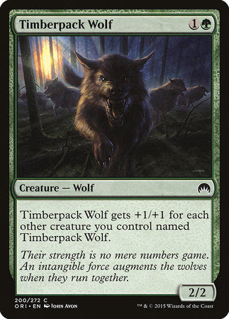 Timberpack Wolf [Magic Origins] | Exor Games Truro