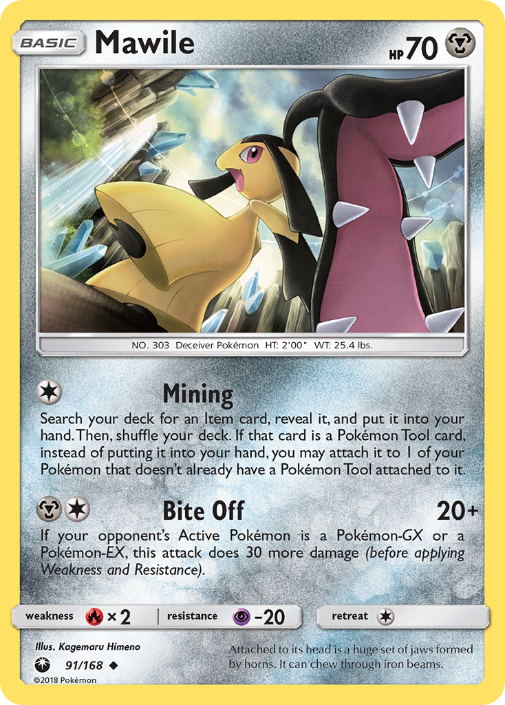 Mawile (91/168) [Sun & Moon: Celestial Storm] | Exor Games Truro