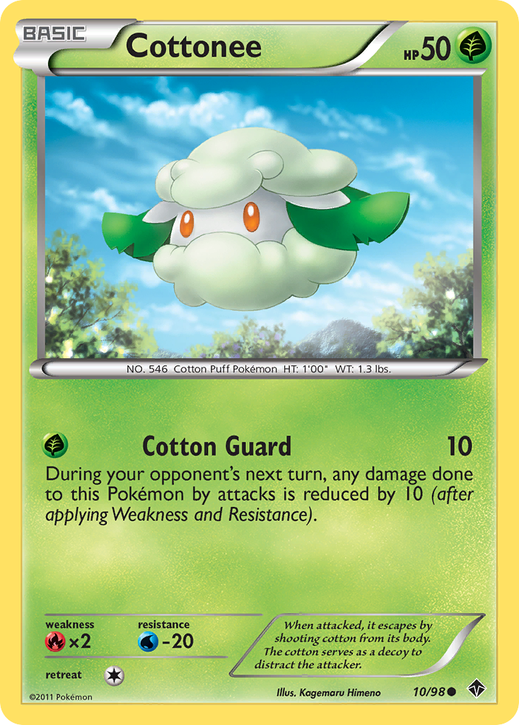 Cottonee (10/98) [Black & White: Emerging Powers] | Exor Games Truro