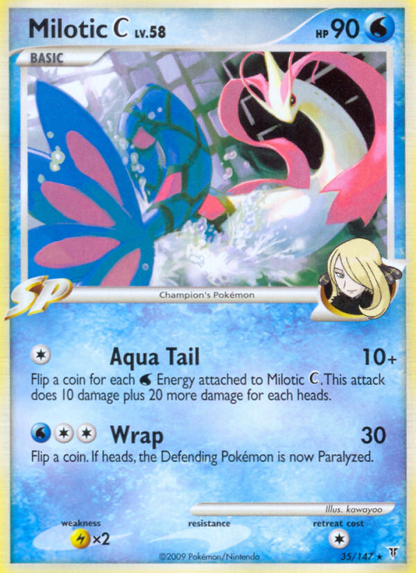 Milotic C (35/147) [Platinum: Supreme Victors] | Exor Games Truro