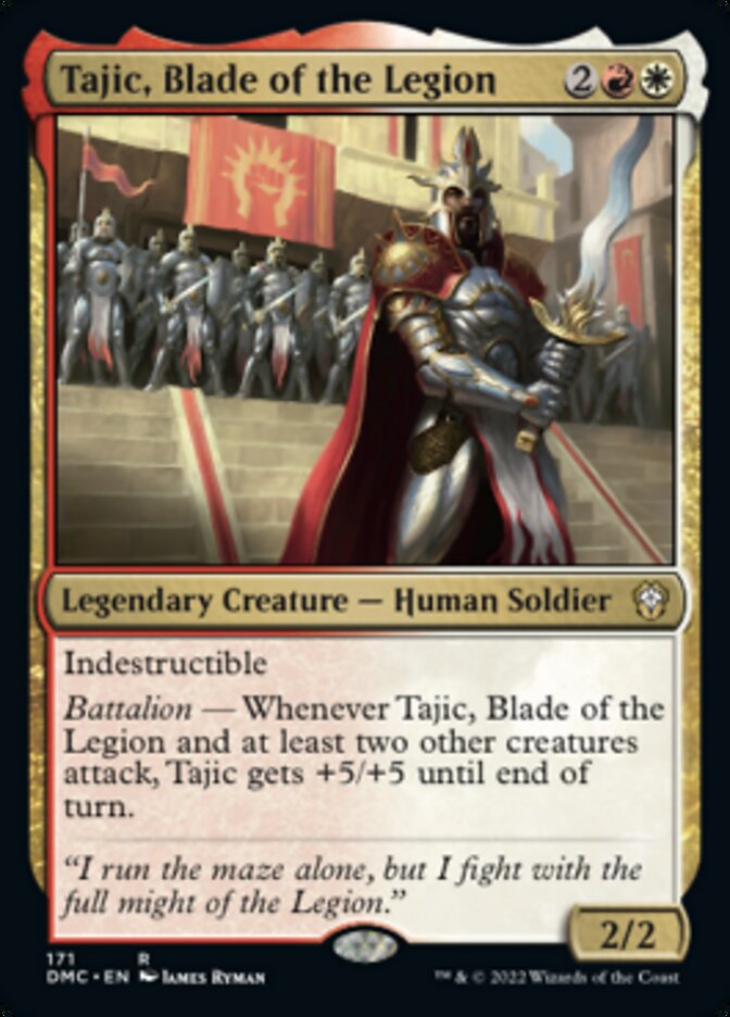 Tajic, Blade of the Legion [Dominaria United Commander] | Exor Games Truro