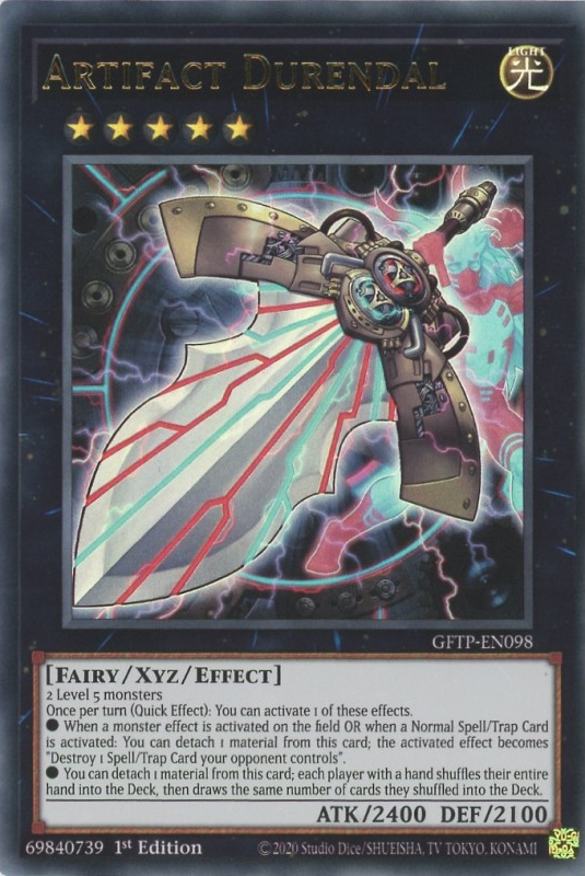 Artifact Durendal [GFTP-EN098] Ultra Rare | Exor Games Truro