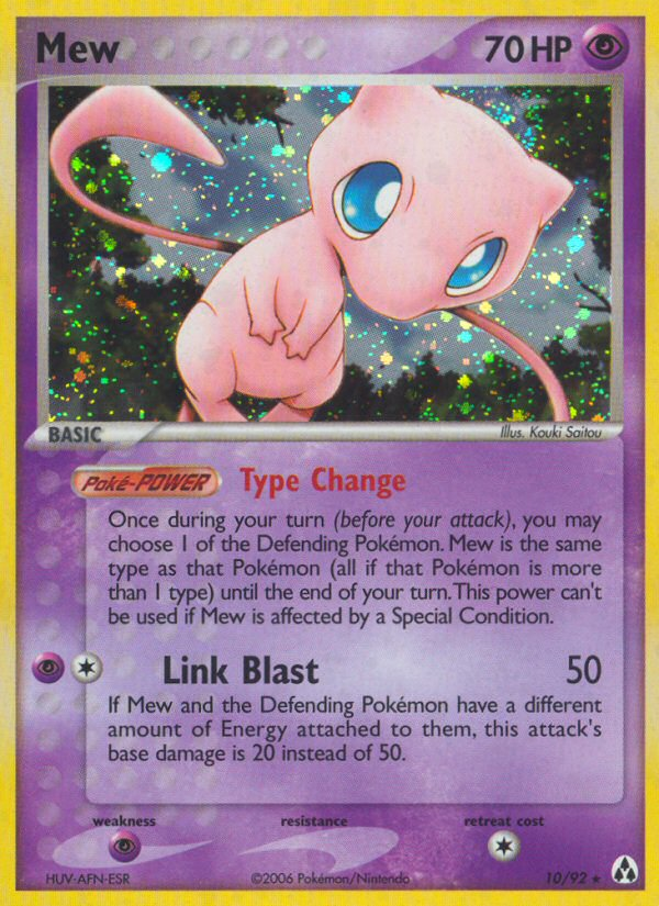 Mew (10/92) [EX: Legend Maker] | Exor Games Truro