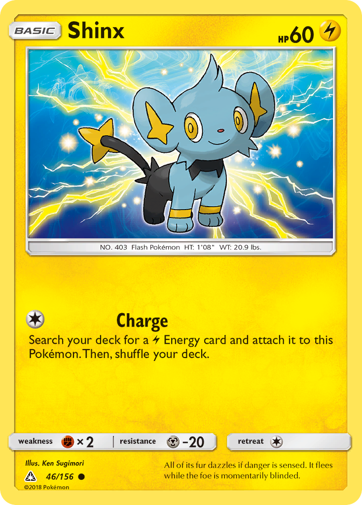 Shinx (46/156) [Sun & Moon: Ultra Prism] | Exor Games Truro