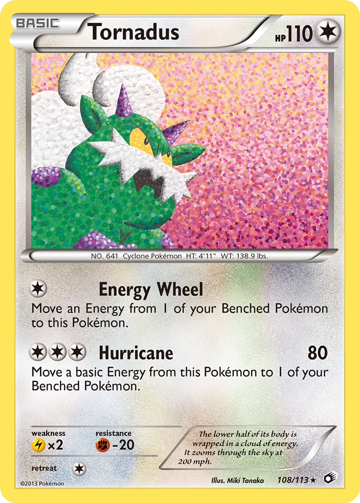 Tornadus (108/113) [Black & White: Legendary Treasures] | Exor Games Truro