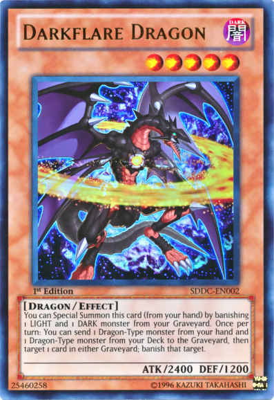 Darkflare Dragon [SDDC-EN002] Ultra Rare | Exor Games Truro