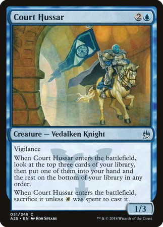 Court Hussar [Masters 25] | Exor Games Truro
