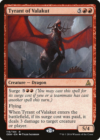 Tyrant of Valakut [Oath of the Gatewatch] | Exor Games Truro