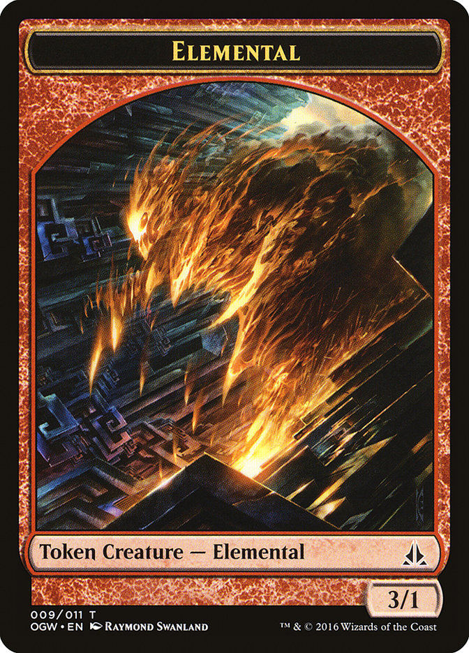 Elemental (009/011) [Oath of the Gatewatch Tokens] | Exor Games Truro