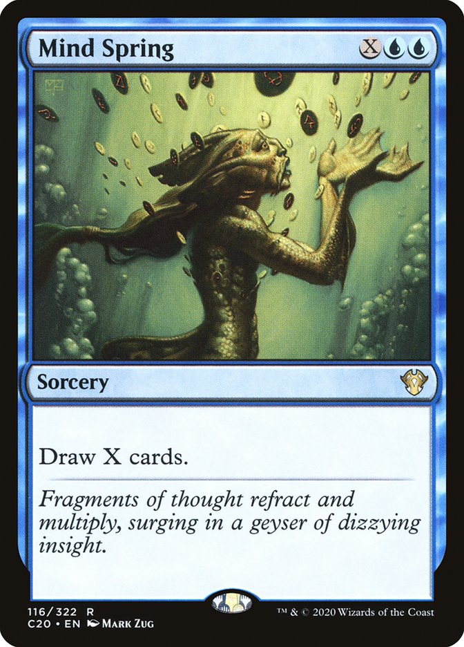 Mind Spring [Commander 2020] | Exor Games Truro
