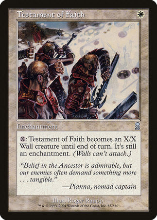 Testament of Faith [Odyssey] | Exor Games Truro