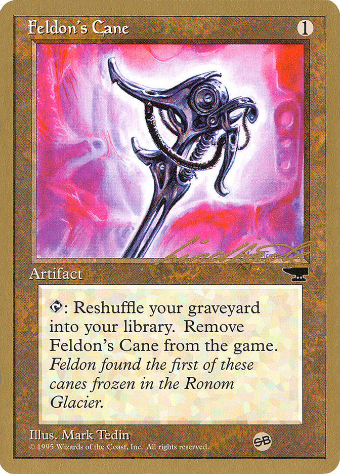 Feldon's Cane (Leon Lindback) (SB) [Pro Tour Collector Set] | Exor Games Truro