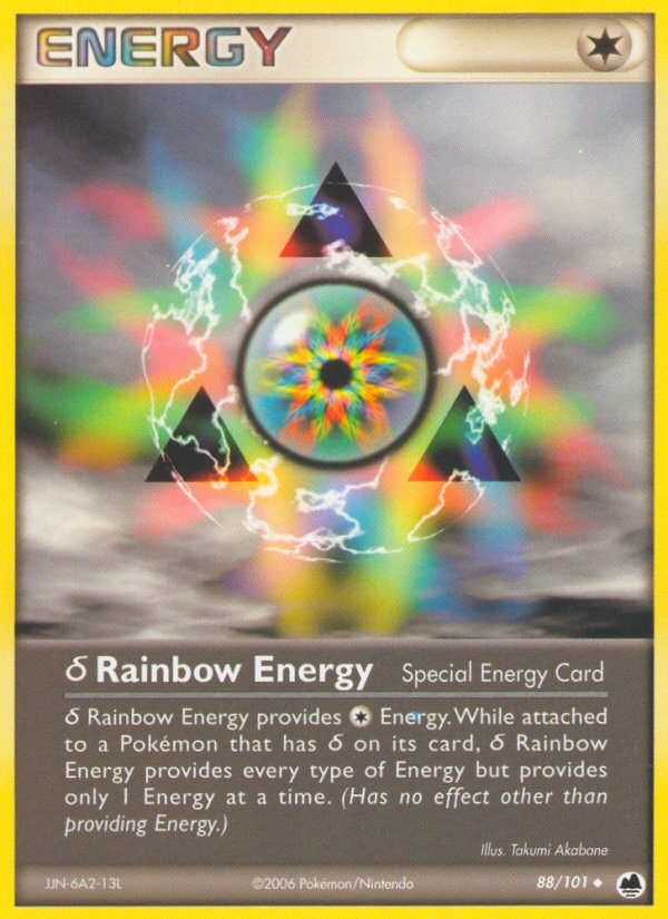 Rainbow Energy (88/101) (Delta Species) [EX: Dragon Frontiers] | Exor Games Truro