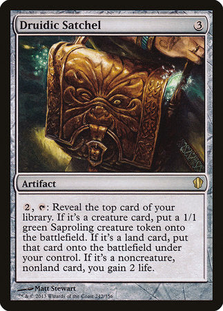 Druidic Satchel [Commander 2013] | Exor Games Truro