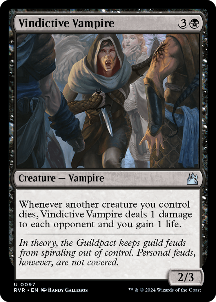 Vindictive Vampire [Ravnica Remastered] | Exor Games Truro