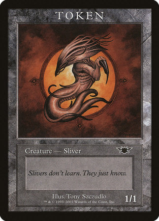 Sliver Token (Legions) [Magic Player Rewards 2003] | Exor Games Truro