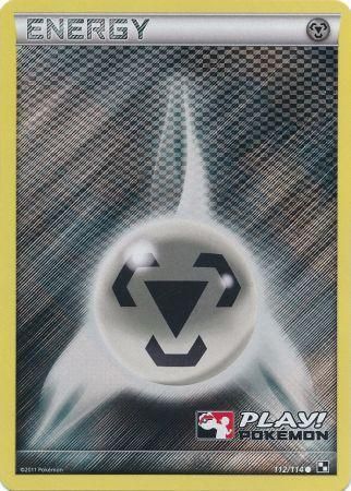 Metal Energy (112/114) (Play Pokemon Promo) [Black & White: Base Set] | Exor Games Truro