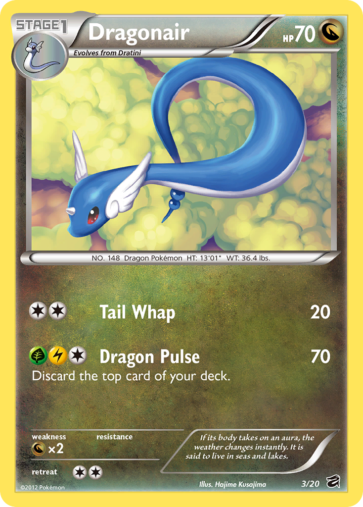 Dragonair (3/20) [Black & White: Dragon Vault] | Exor Games Truro