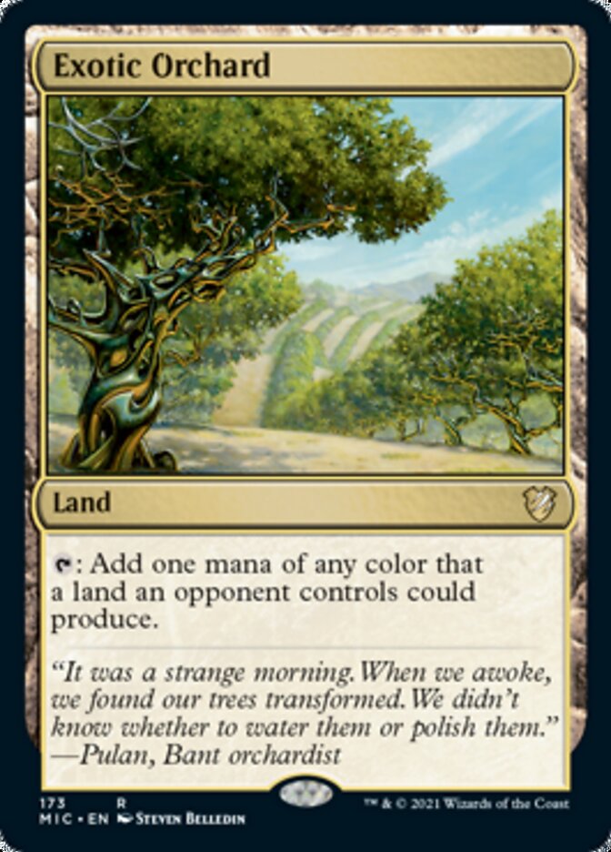 Exotic Orchard [Innistrad: Midnight Hunt Commander] | Exor Games Truro