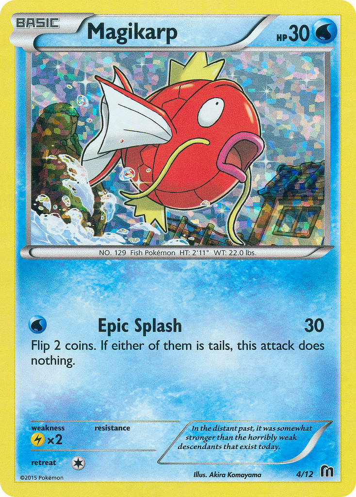 Magikarp (4/12) [McDonald's Promos: 2016 Collection] | Exor Games Truro