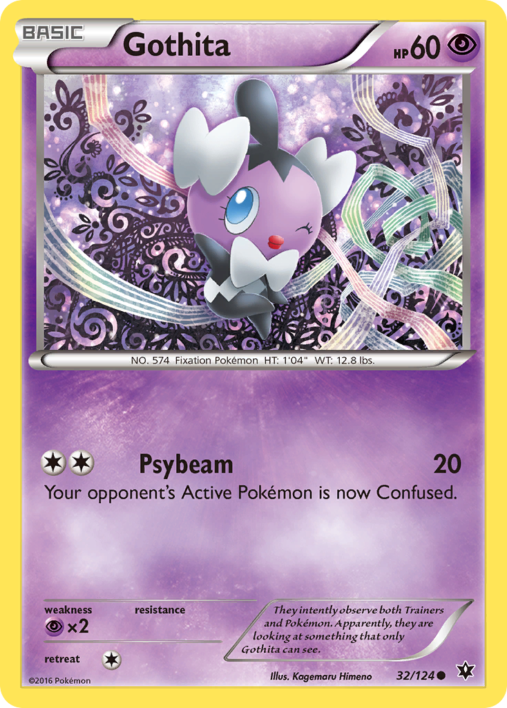 Gothita (32/124) [XY: Fates Collide] | Exor Games Truro