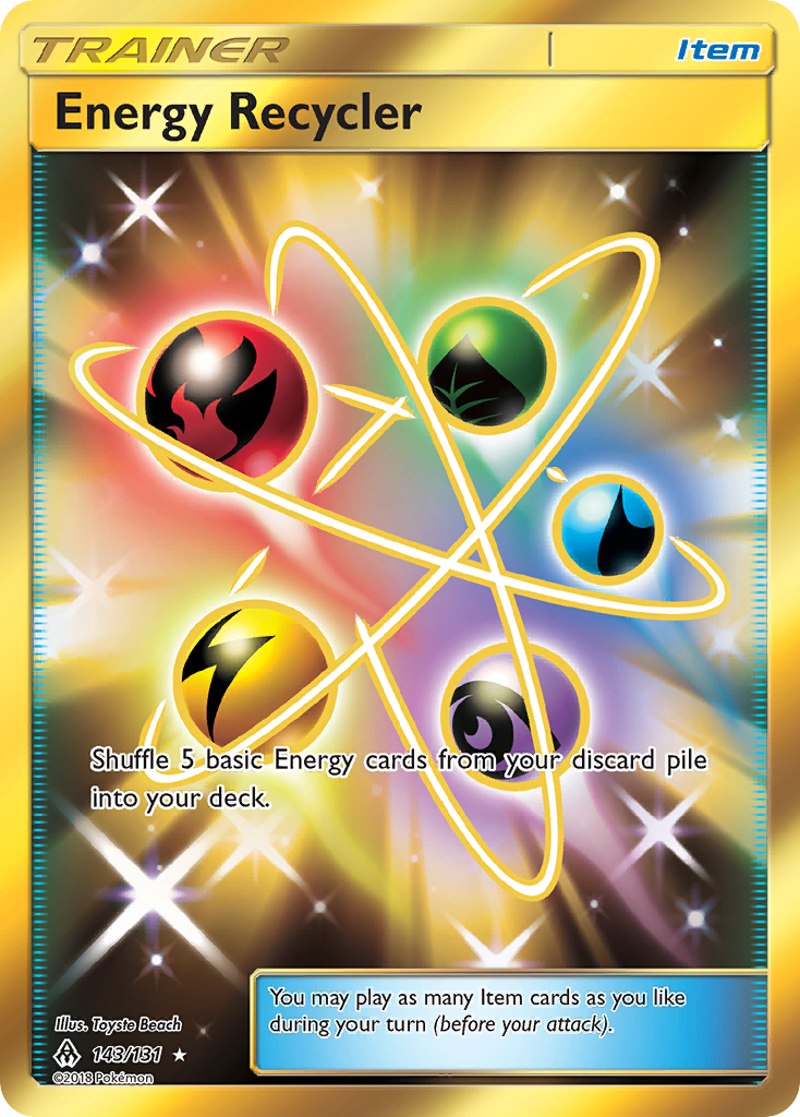 Energy Recycler (143/131) [Sun & Moon: Forbidden Light] | Exor Games Truro