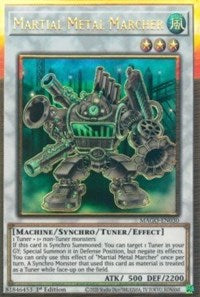 Martial Metal Marcher [MAGO-EN030] Gold Rare | Exor Games Truro