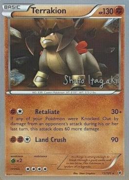 Terrakion (73/101) (Terraki-Mewtwo - Shuto Itagaki) [World Championships 2012] | Exor Games Truro