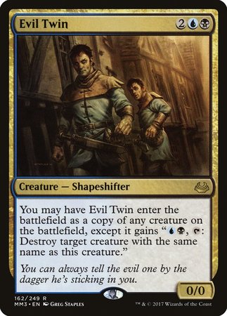 Evil Twin [Modern Masters 2017] | Exor Games Truro